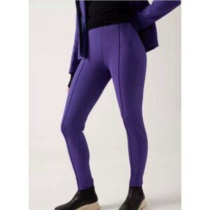 NWT Athleta Glacier Snow Skinny Pant Purple Size 8 Water Repellent Ski Pants